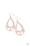 Line Crossing Sparkle • Copper
