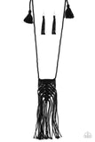 Macrame Mantra • Black