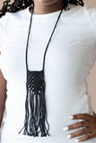 Macrame Mantra • Black