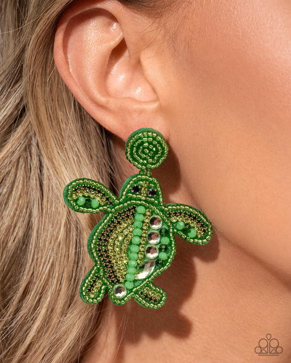 Turtle Tapestry • Green