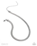 Herringbone Haute • Silver