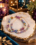 Structured Shimmer • Purple