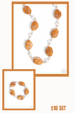 Selective Socialite • Brown Matching Set