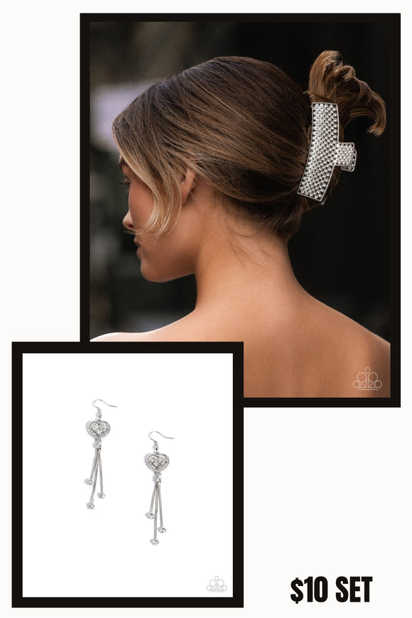 Glittery Gesture • White Set