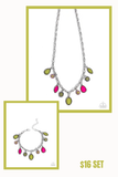Trim Teardrops • Green Matching Set