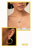 Wanna BEE & HIVE Away • Gold Matching Set