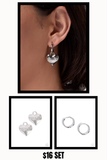 Swooning Sheen & Adorable Amore • Silver Set
