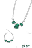 Lined Legacy • Green Matching Set