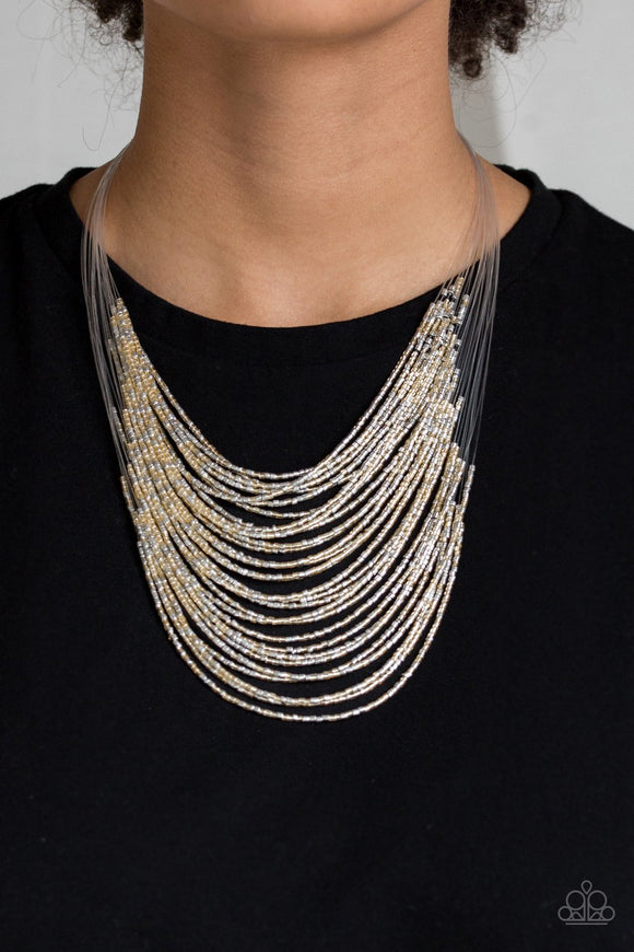 Catwalk Queen • Multicolor/Gold & Silver