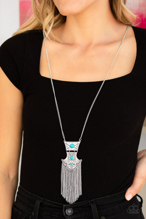 Totem Tassel • Blue