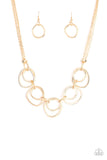 Asymmetrical Adornment • Gold
