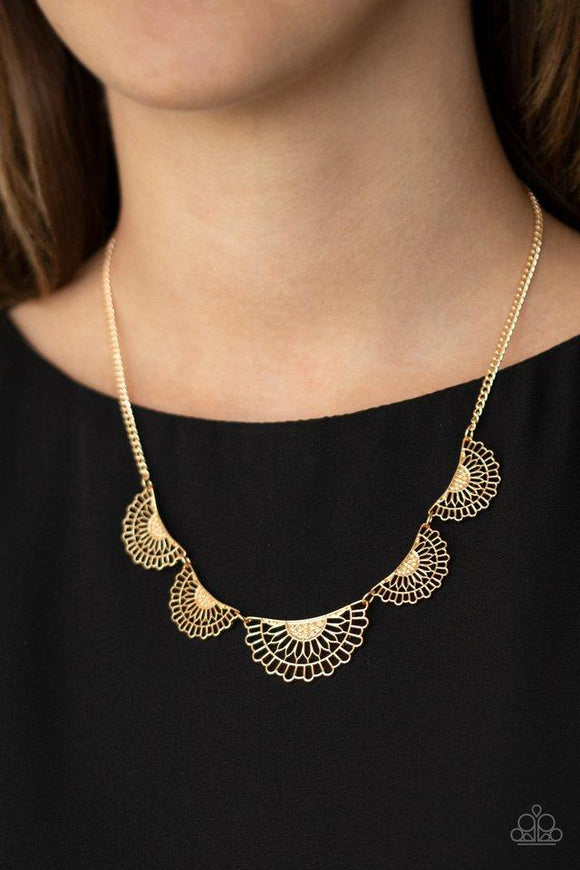 Fanned Out Fashion • Gold