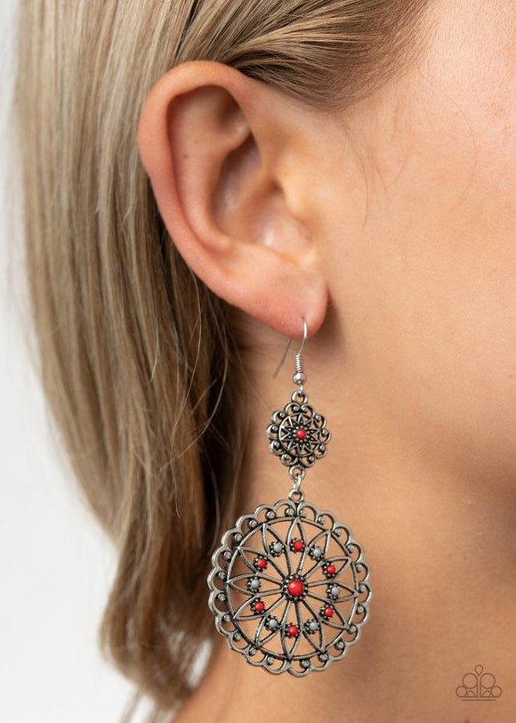 Beaded Brilliance • Red