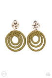Whimsically Wicker • Green Clip-On