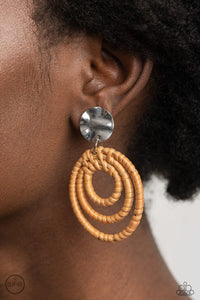 Whimsically Wicker • Brown Clip-On