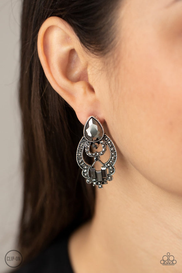 Glamour Gauntlet • Silver Clip-On