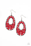 Beaded Shores • Red