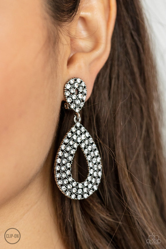 Pack In The Pizzazz • White Clip-On