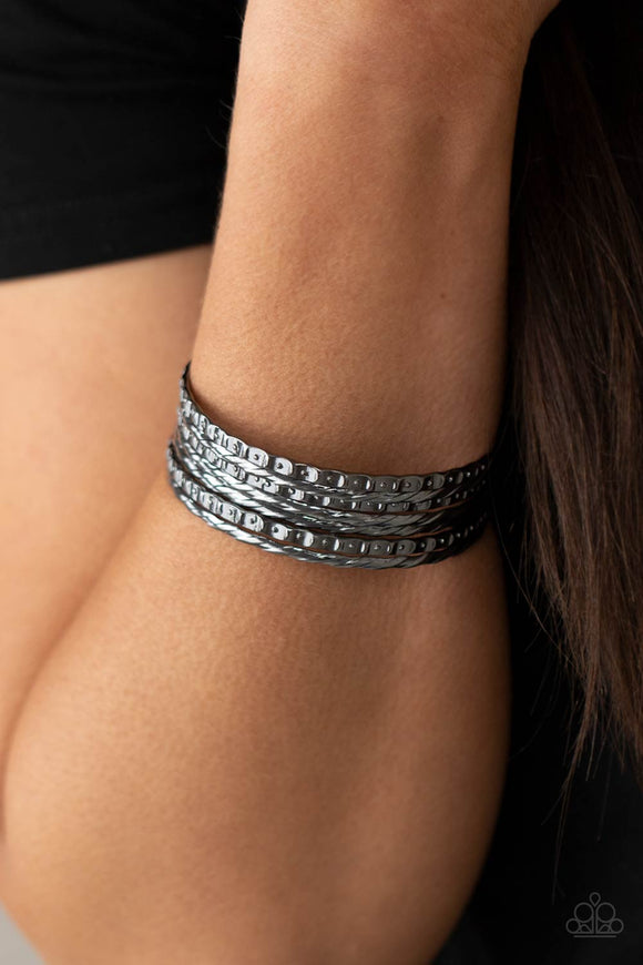 Back-To-Back Stacks • Gunmetal