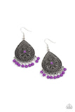 Blossoming Teardrops • Purple