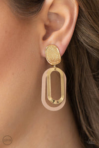 Melrose Mystery • Brown Clip-On