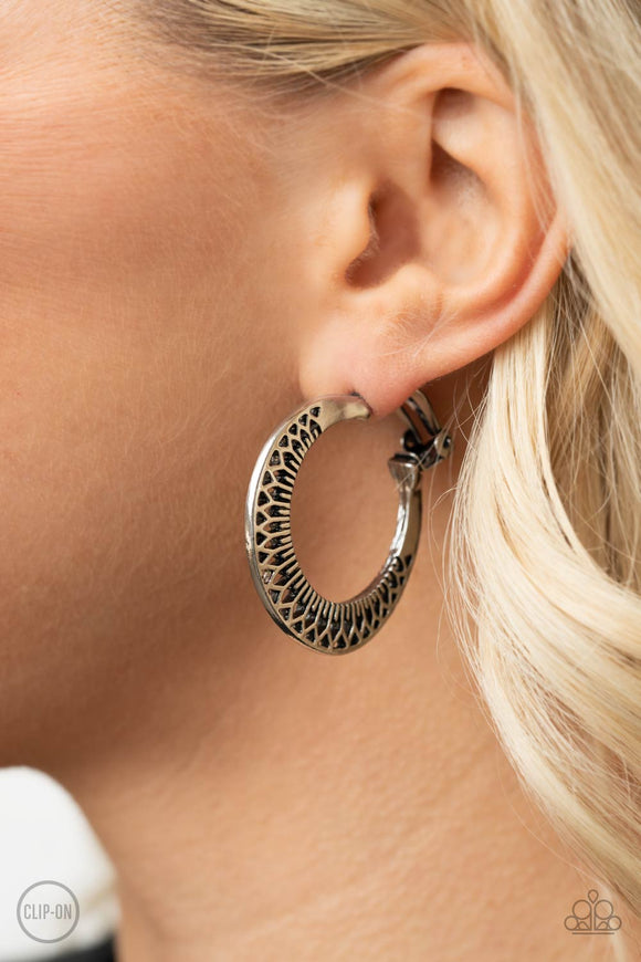 Moon Child Charisma • Silver Clip-On