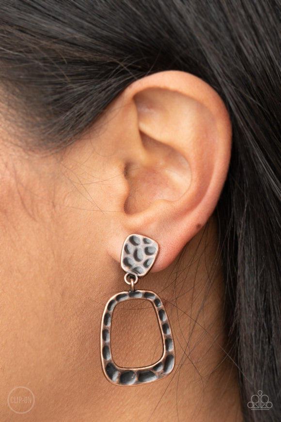 Playfully Primitive • Copper Clip-On