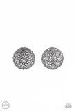 Mandala Harvest • Silver Clip-On